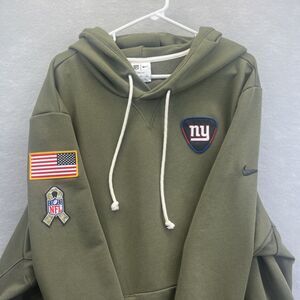 Nike New York Giants Coach Issued Hoodie Authentic Carmen Bricillo 2025 4XL